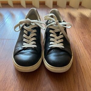 Tory Burch Black and White Sneakers